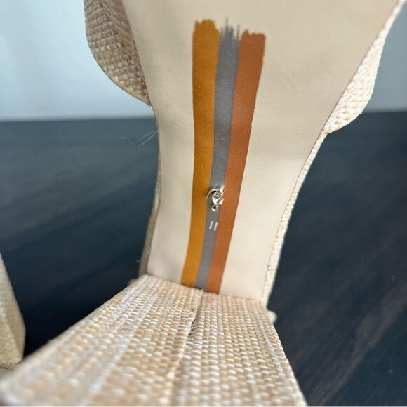 SAM EDELMAN Kori Platform Peep Toe Heels in Beechwood Size 11 NEW - Picture 15 of 17